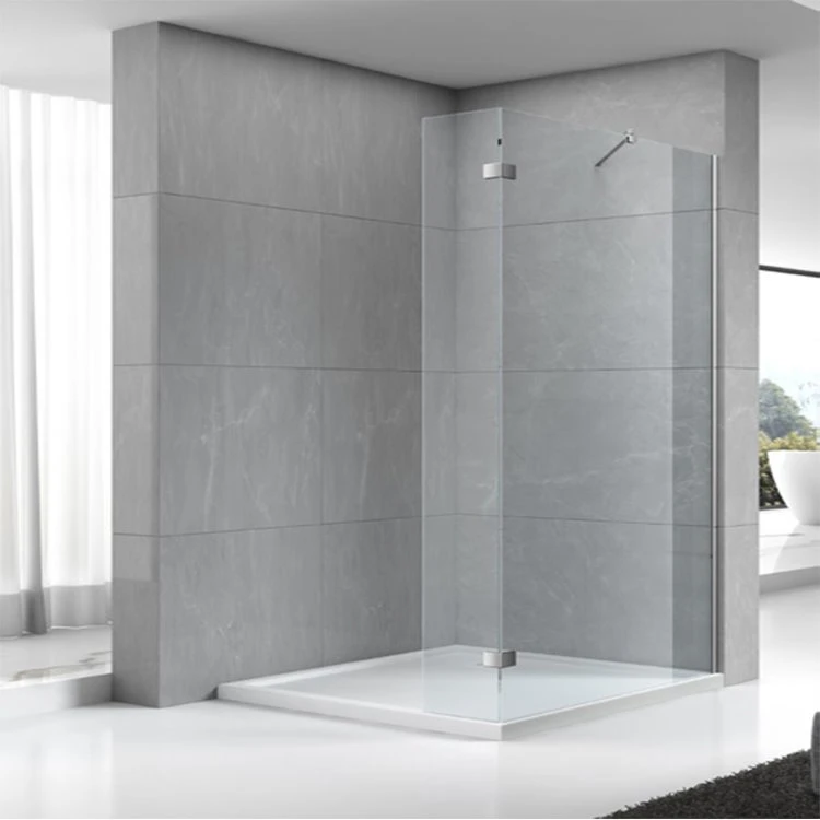 Porta doccia fissa con cornice