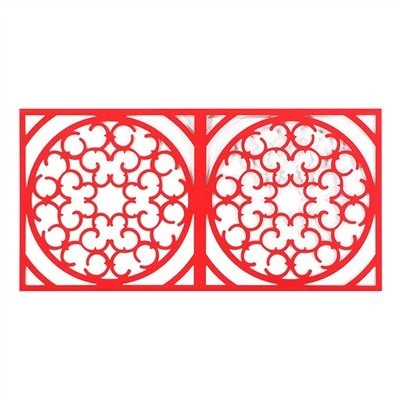 Reticolo in alluminio tagliato a CNC