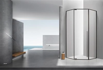 Bagno con doccia Diamond con maniglia lunga